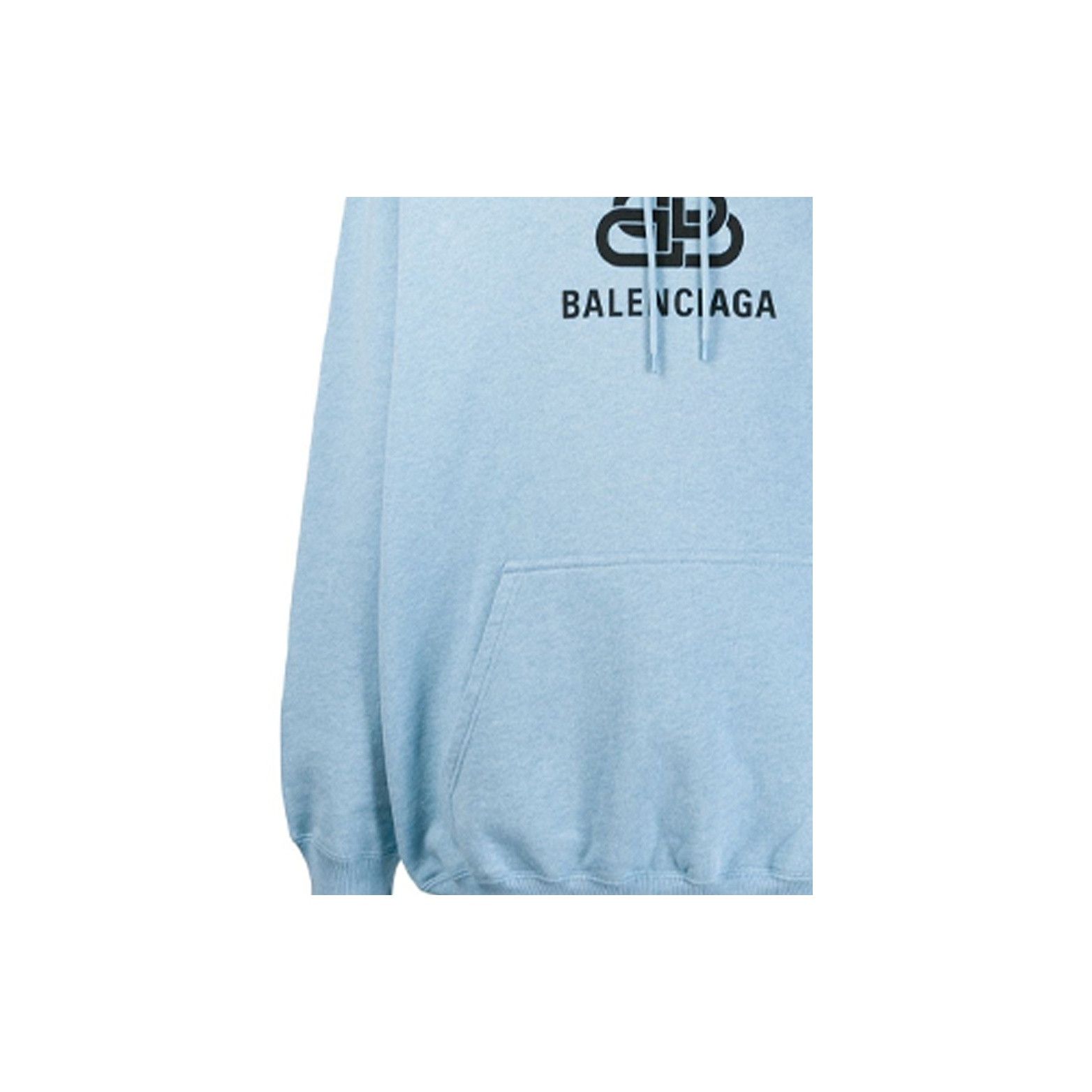 Balenciaga Balenciaga BB Logo Hoodie Blue Size S Size US S / EU 44-46 / 1 - 10 Thumbnail
