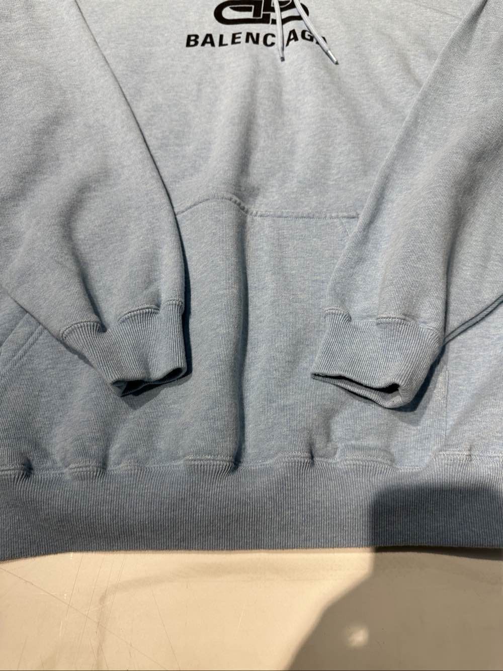 Balenciaga Balenciaga BB Logo Hoodie Blue Size S Size US S / EU 44-46 / 1 - 6 Thumbnail