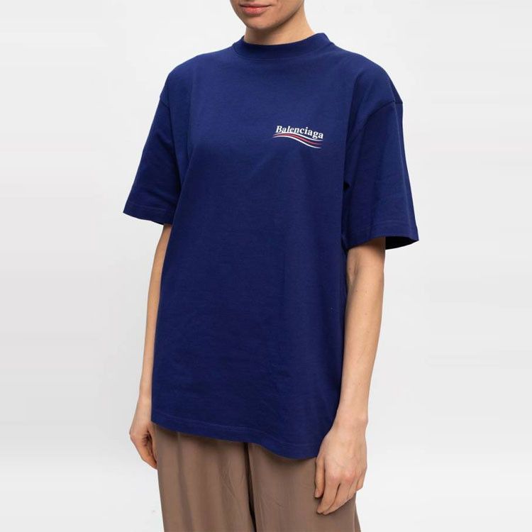 Balenciaga Balenciaga Wave Logo T-Shirt Size M Size US M / EU 48-50 / 2 - 9 Thumbnail