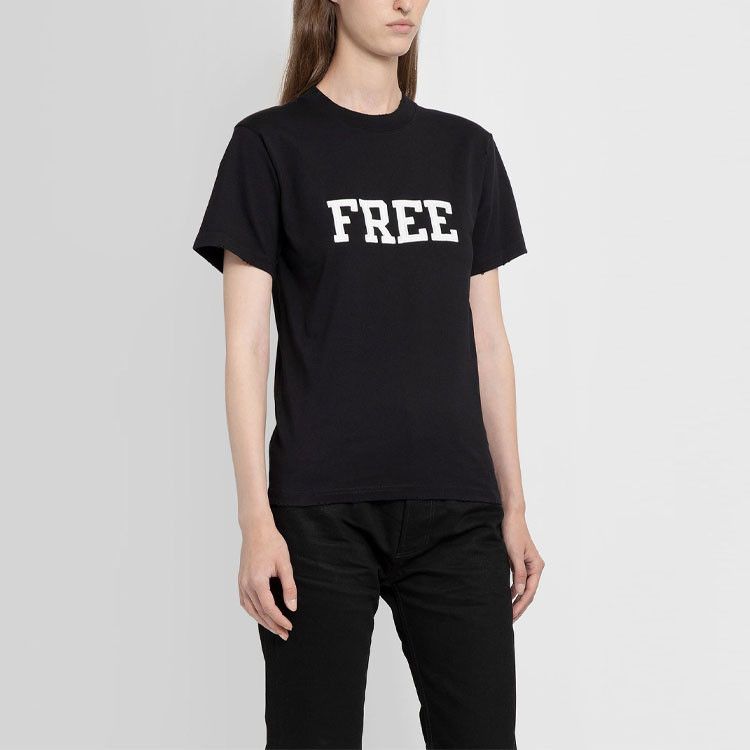 Balenciaga Balenciaga Free Print T-Shirt Black Size XS Size US XS / EU 42 / 0 - 7 Thumbnail