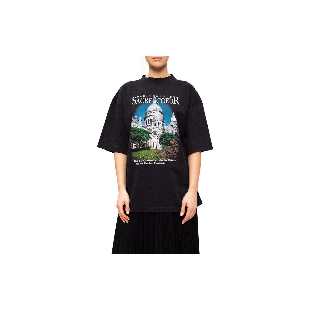 Balenciaga Balenciaga Sacre Coeur Graphic T-Shirt Size S Size S / US 4 / IT 40 - 10 Thumbnail