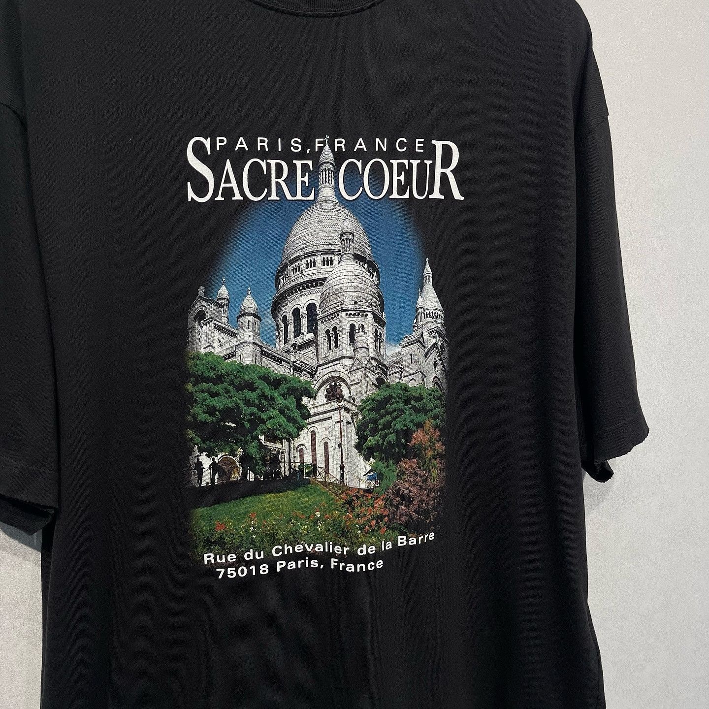 Balenciaga Balenciaga Sacre Coeur Graphic T-Shirt Size S Size S / US 4 / IT 40 - 5 Thumbnail