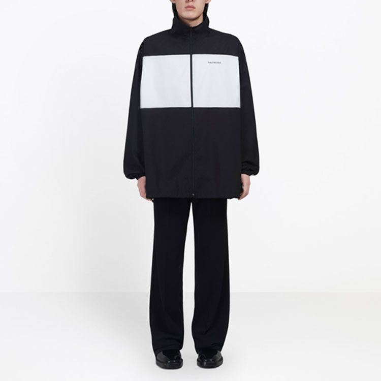 Balenciaga Balenciaga Logo Colorblock Track Jacket Size 46 Size US S / EU 44-46 / 1 - 15 Thumbnail