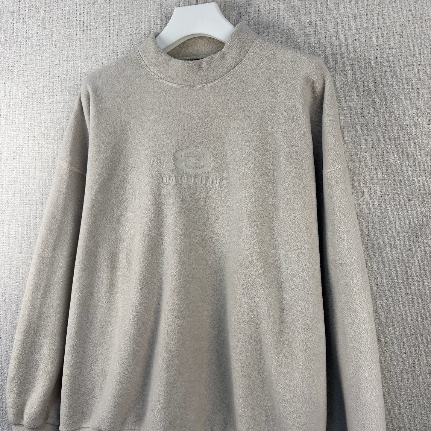 Balenciaga Balenciaga Unity Fleece Sweatshirt Size L Size US L / EU 52-54 / 3 - 6 Thumbnail