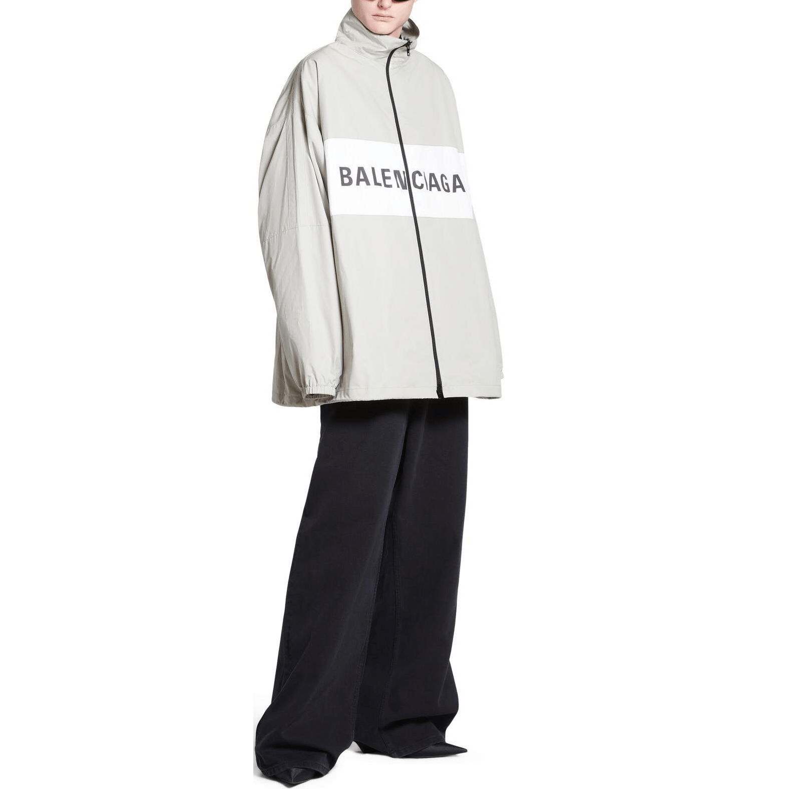 Balenciaga Balenciaga Logo Print Light Jacket Size S Size US S / EU 44-46 / 1 - 6 Thumbnail