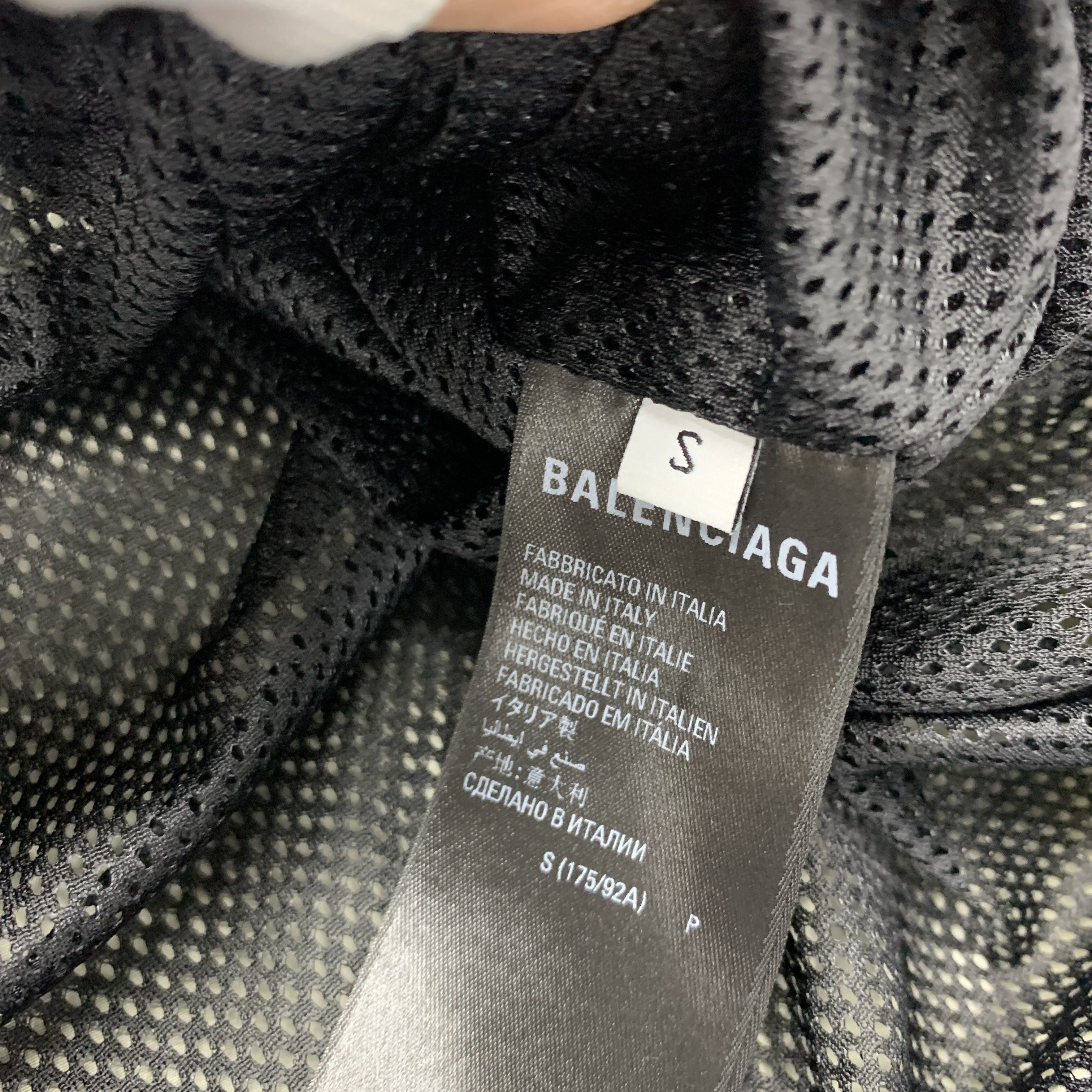 Balenciaga Balenciaga Logo Print Light Jacket Size S Size US S / EU 44-46 / 1 - 3 Thumbnail