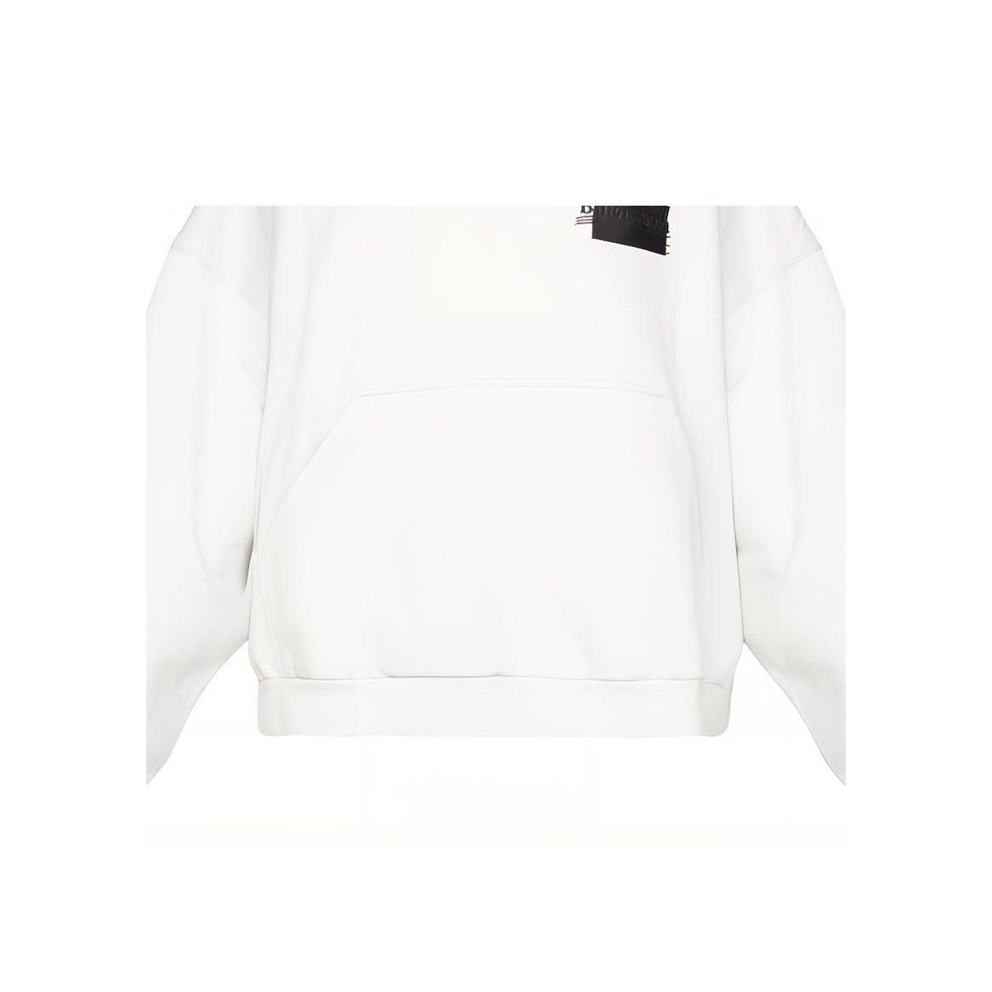 Balenciaga Balenciaga Beige Logo Print Hoodie Size L Size US L / EU 52-54 / 3 - 8 Thumbnail