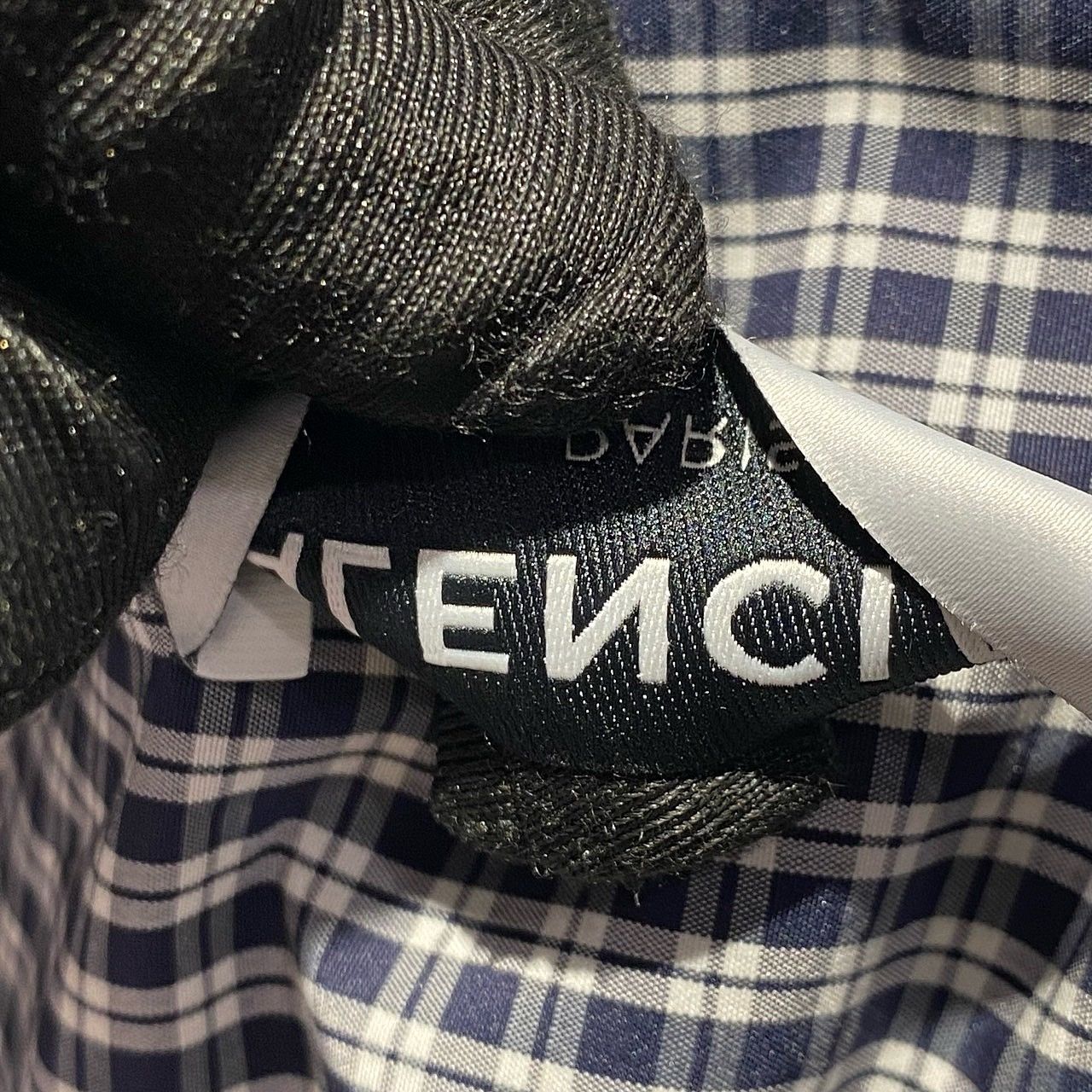 Balenciaga Balenciaga Check Button Up Shirt Size S Size US S / EU 44-46 / 1 - 11 Thumbnail