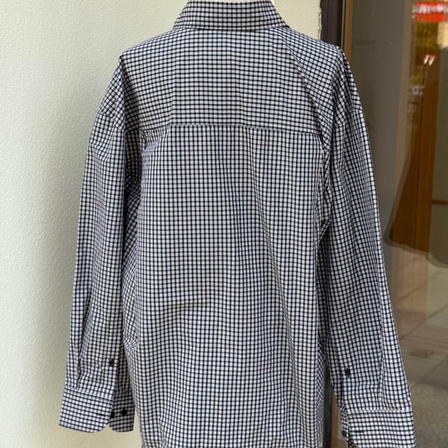 Balenciaga Balenciaga Check Button Up Shirt Size S Size US S / EU 44-46 / 1 - 2 Thumbnail