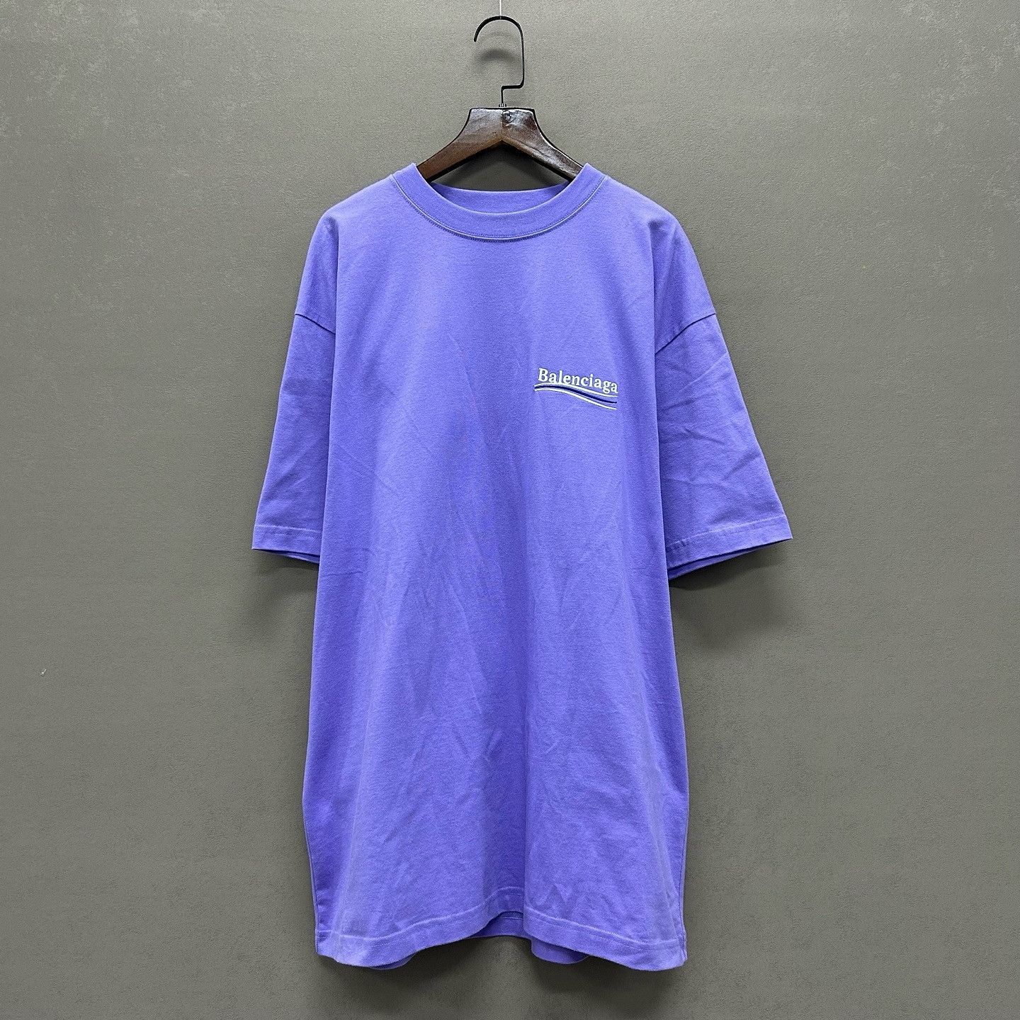 Balenciaga Balenciaga Wave Logo T-Shirt Size XS Size XS / US 0-2 / IT 36-38 - 6 Thumbnail