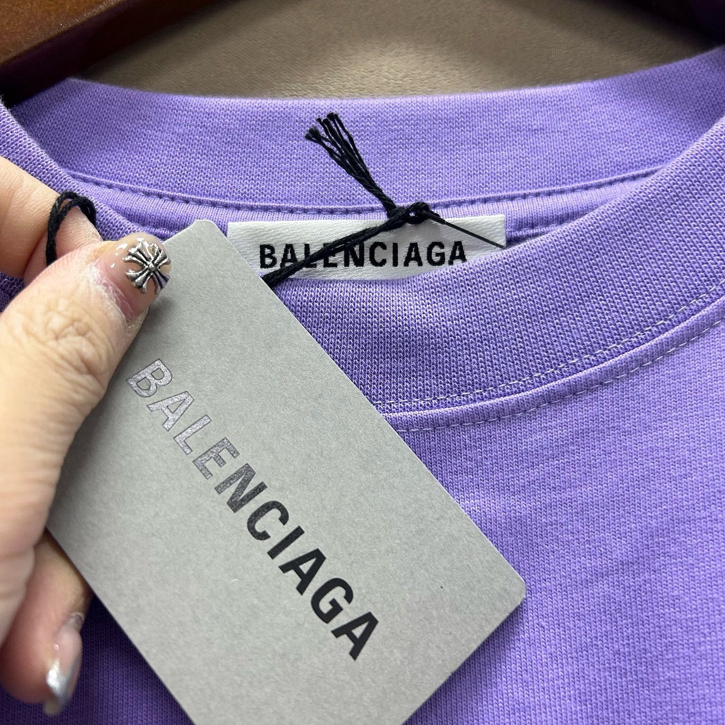 Balenciaga Balenciaga Wave Logo T-Shirt Size XS Size XS / US 0-2 / IT 36-38 - 3 Thumbnail