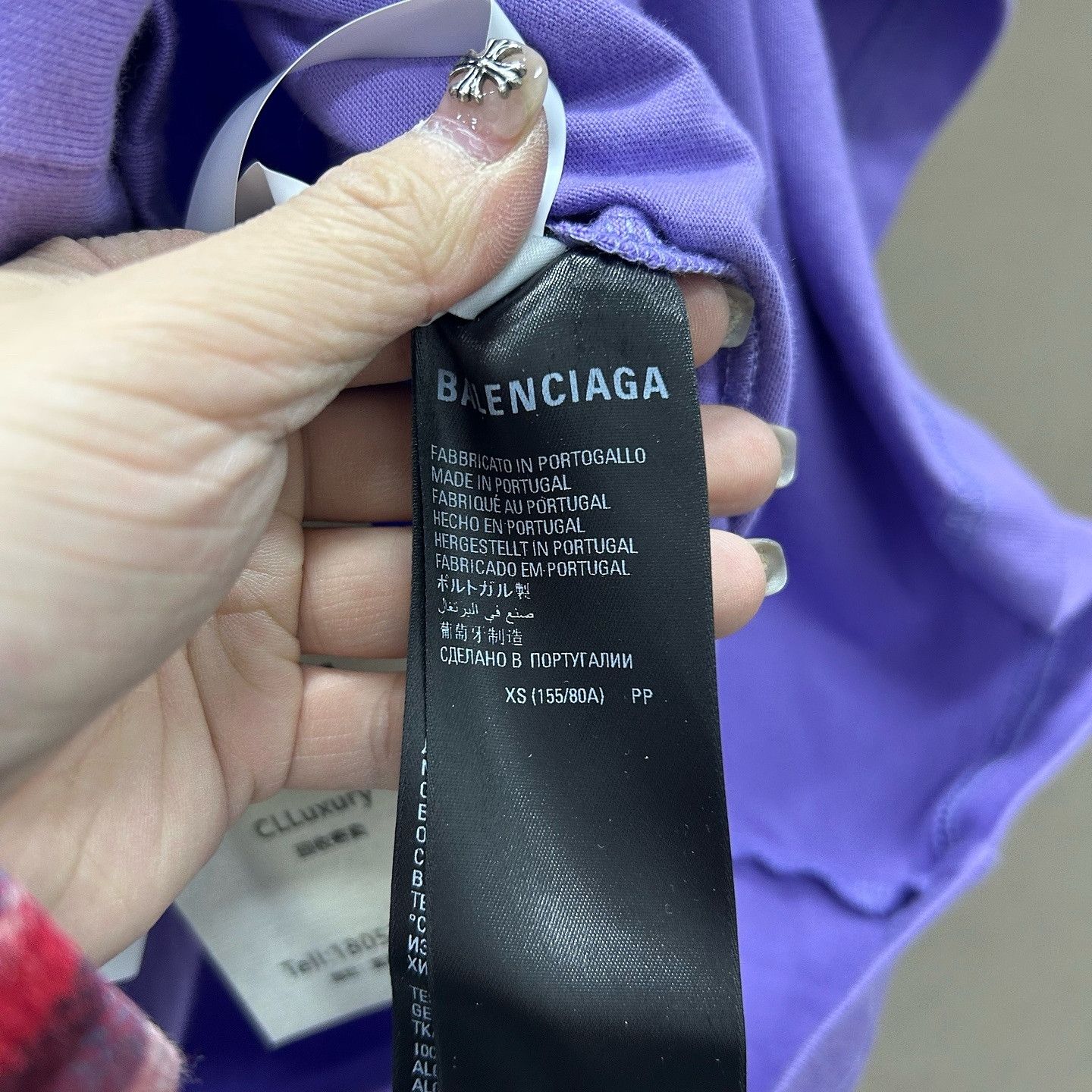 Balenciaga Balenciaga Wave Logo T-Shirt Size XS Size XS / US 0-2 / IT 36-38 - 4 Thumbnail