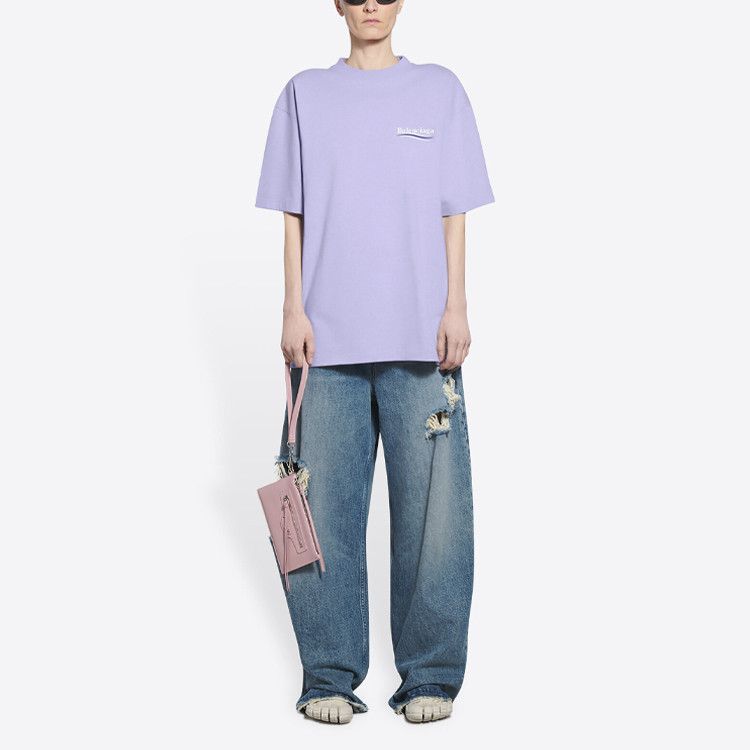 Balenciaga Balenciaga Wave Logo T-Shirt Size XS Size XS / US 0-2 / IT 36-38 - 7 Thumbnail