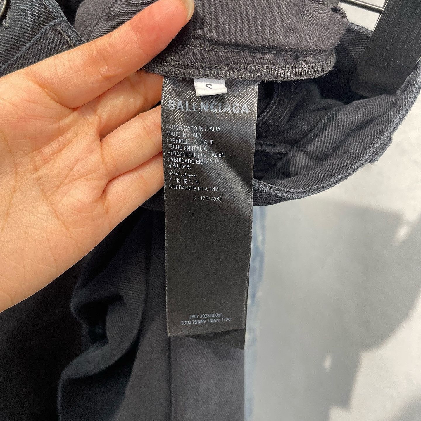 Balenciaga Balenciaga Logo Denim Jeans US 30 Size US 30 / EU 46 - 4 Thumbnail