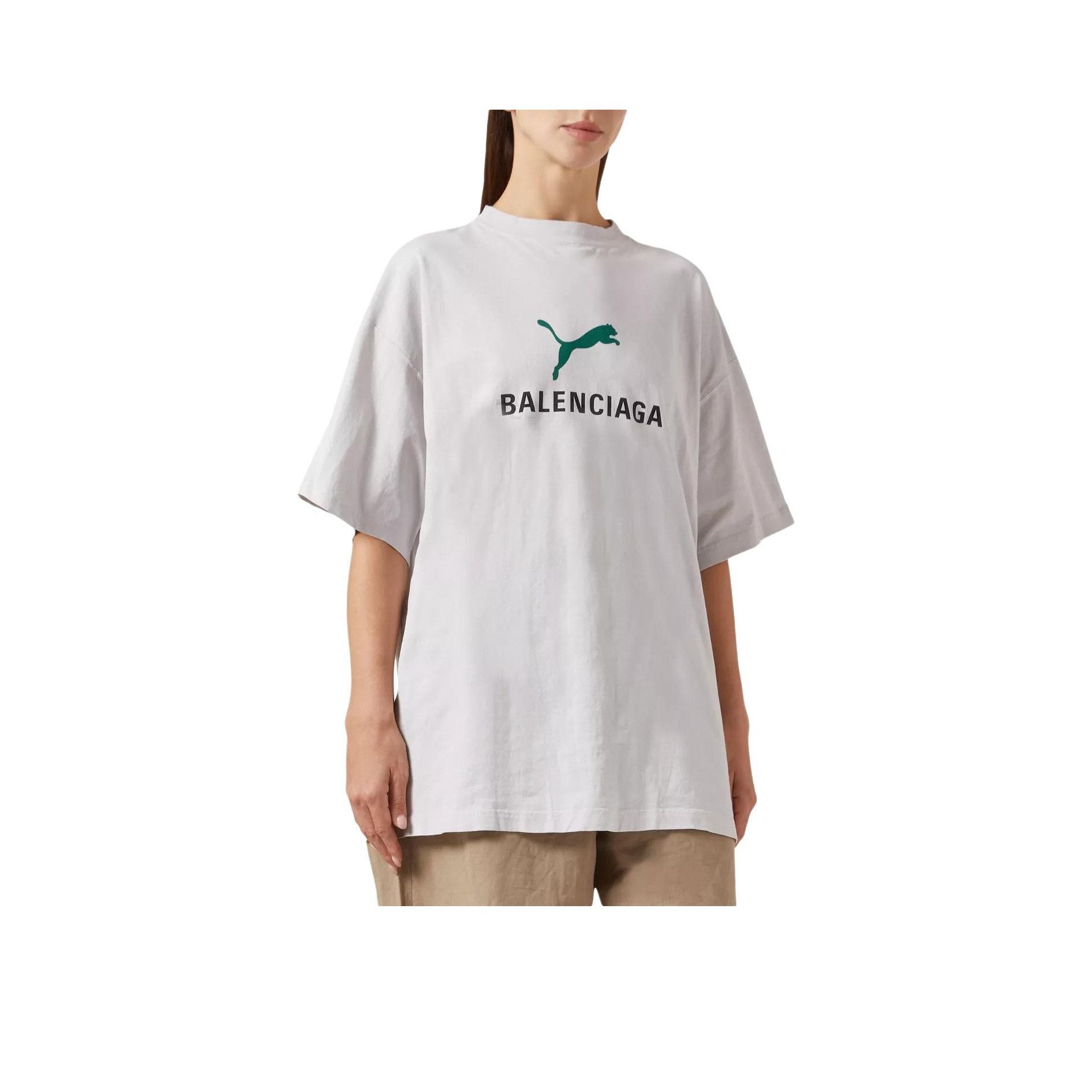 Balenciaga Balenciaga x Puma Logo T-Shirt Size S Size S / US 4 / IT 40 - 8 Thumbnail