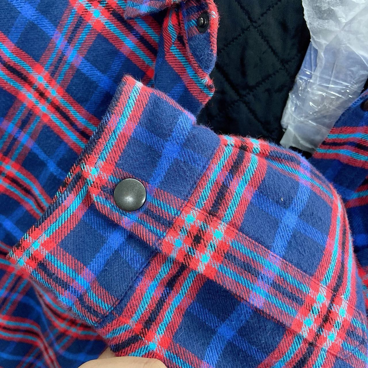 Balenciaga Balenciaga Plaid Quilted Jacket Size 34 Size XS / US 0-2 / IT 36-38 - 5 Thumbnail