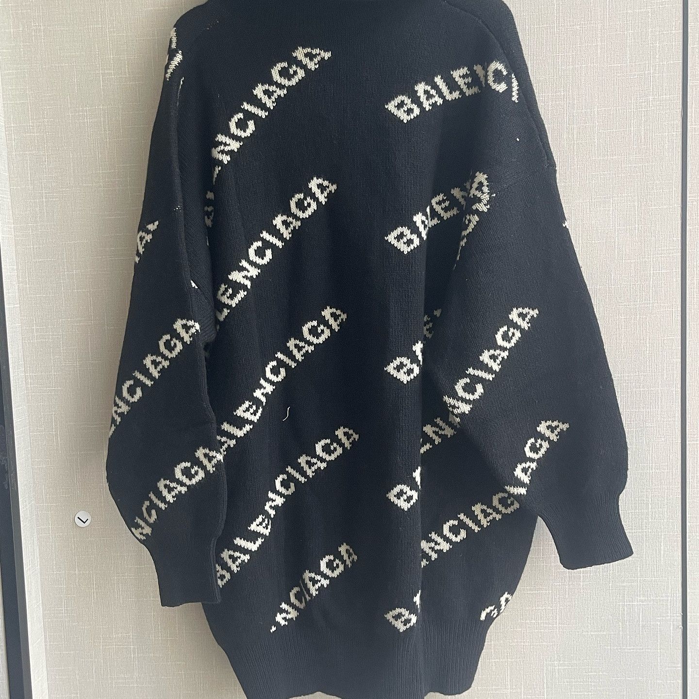 Balenciaga Balenciaga Logo Knit Sweater Size S Size US S / EU 44-46 / 1 - 2 Thumbnail