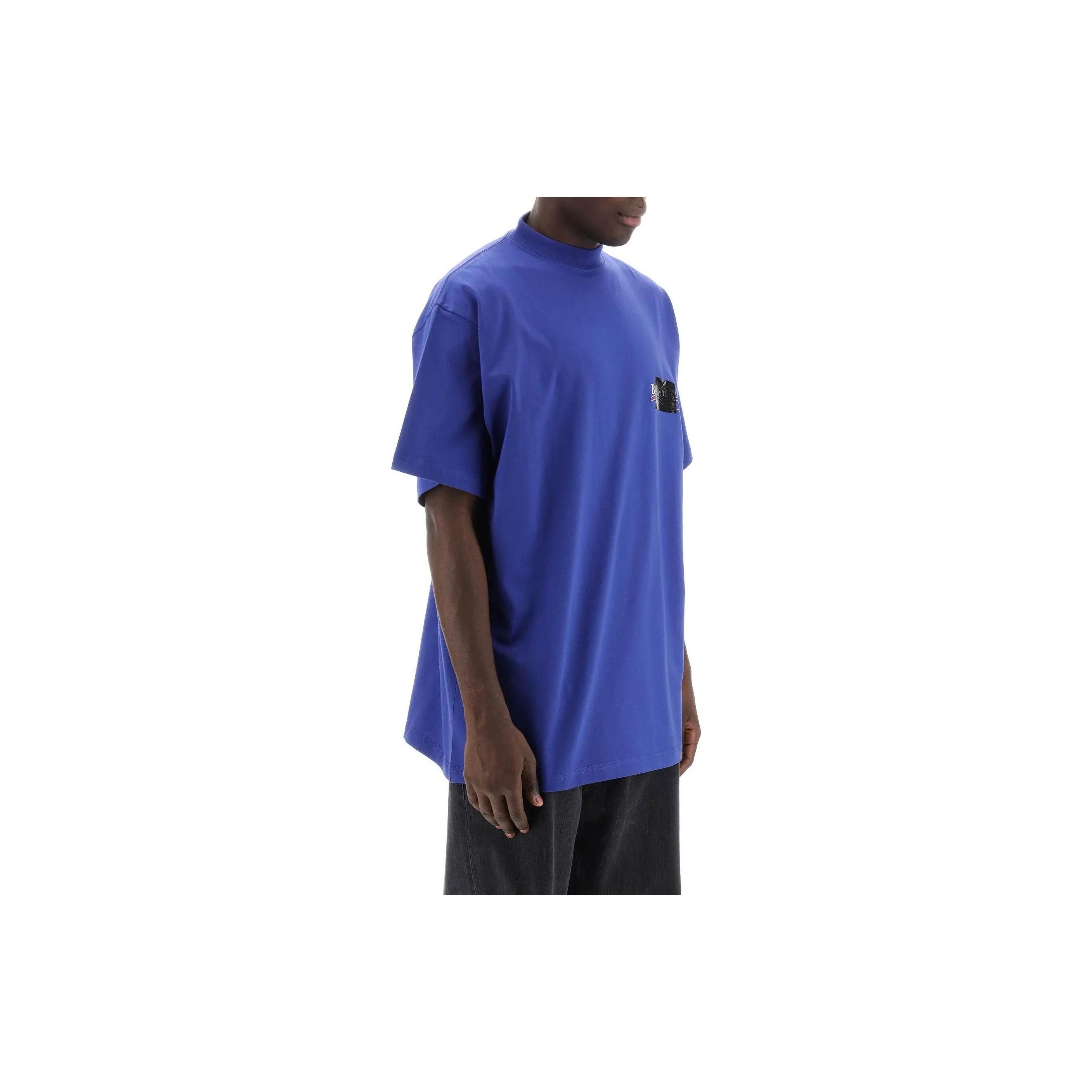 Balenciaga Balenciaga Duct Tape Logo T-Shirt US M Size US M / EU 48-50 / 2 - 8 Thumbnail