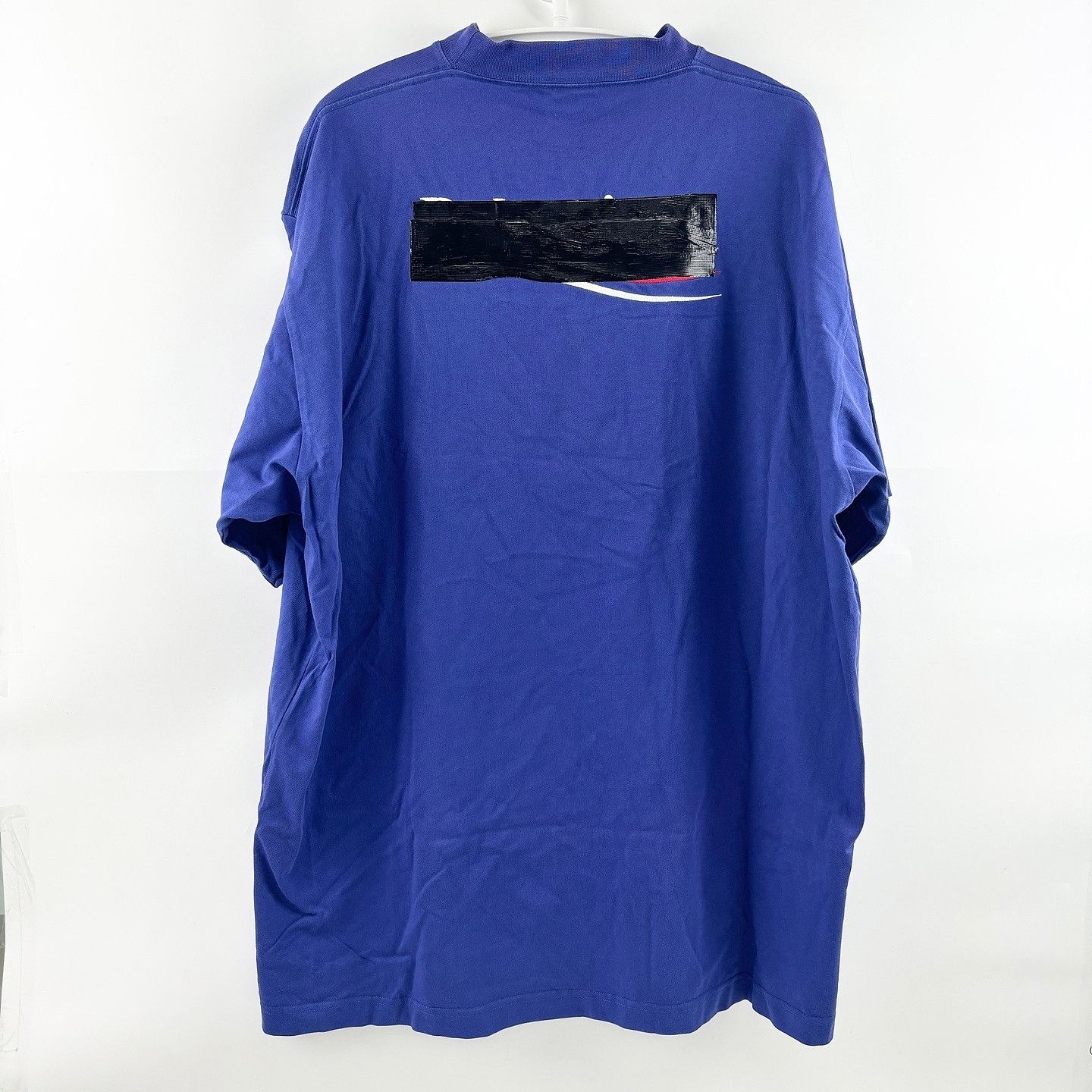 Balenciaga Balenciaga Duct Tape Logo T-Shirt US M Size US M / EU 48-50 / 2 - 2 Thumbnail