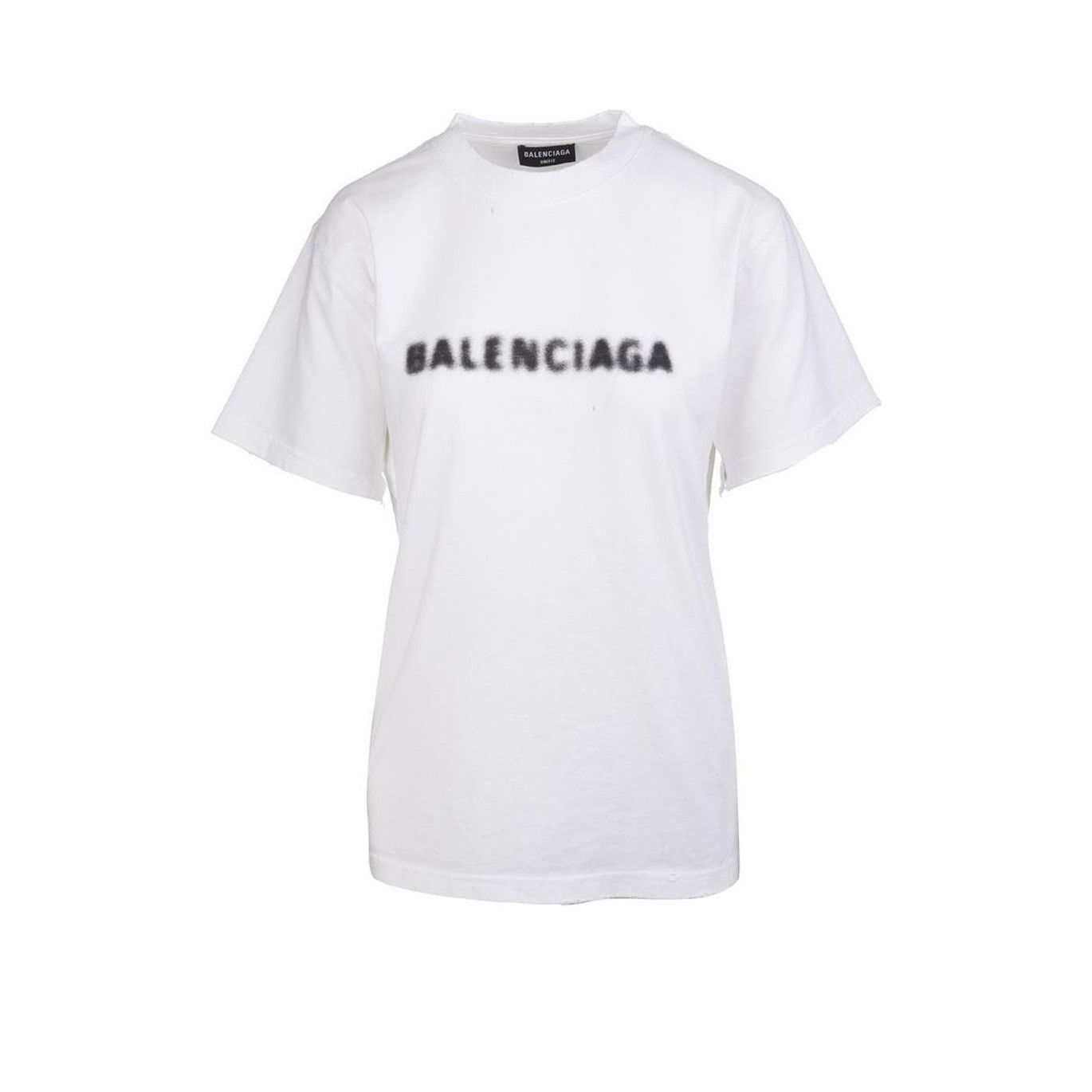 Balenciaga Balenciaga Blurry Logo T-Shirt Size S Size US S / EU 44-46 / 1 - 5 Thumbnail