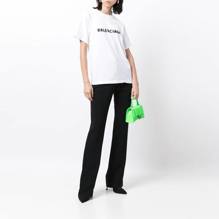 Balenciaga Balenciaga Blurry Logo T-Shirt Size S Size US S / EU 44-46 / 1 - 7 Thumbnail