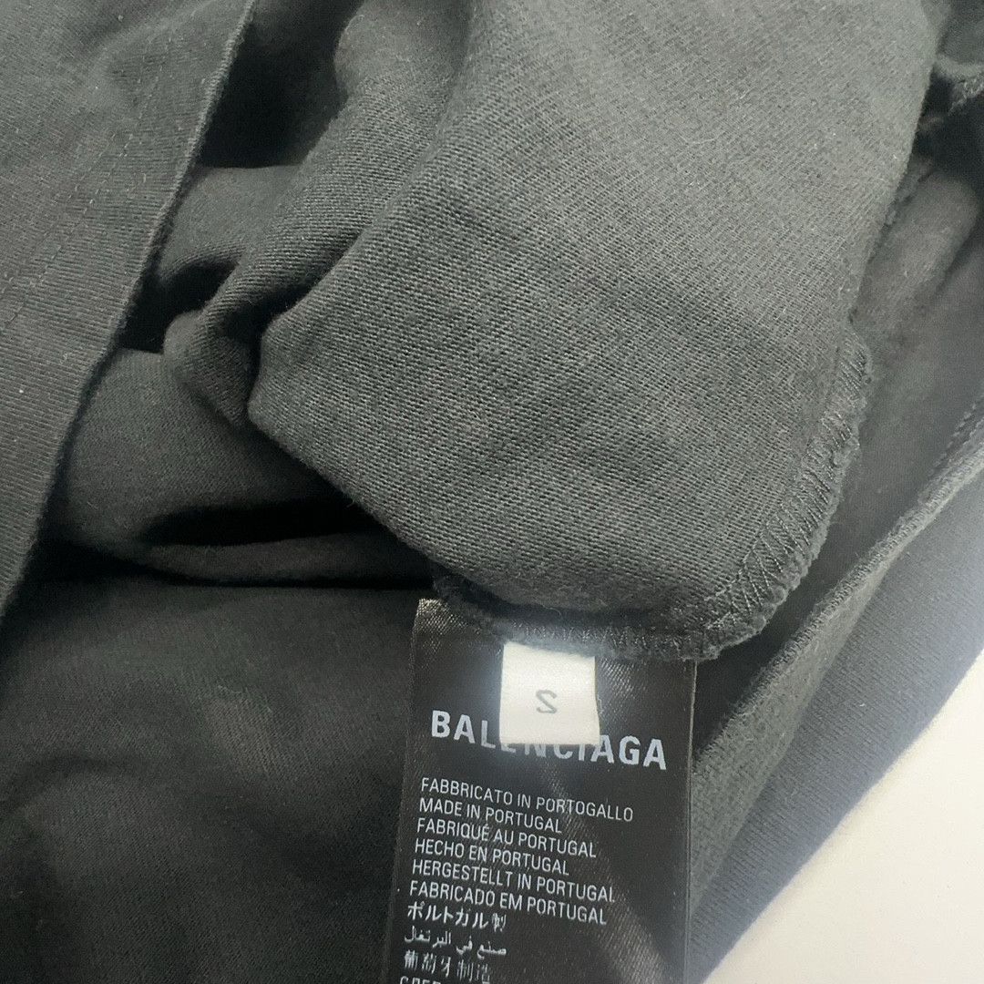 Balenciaga Balenciaga Rhinestone Logo T-Shirt Size S Size US S / EU 44-46 / 1 - 3 Thumbnail
