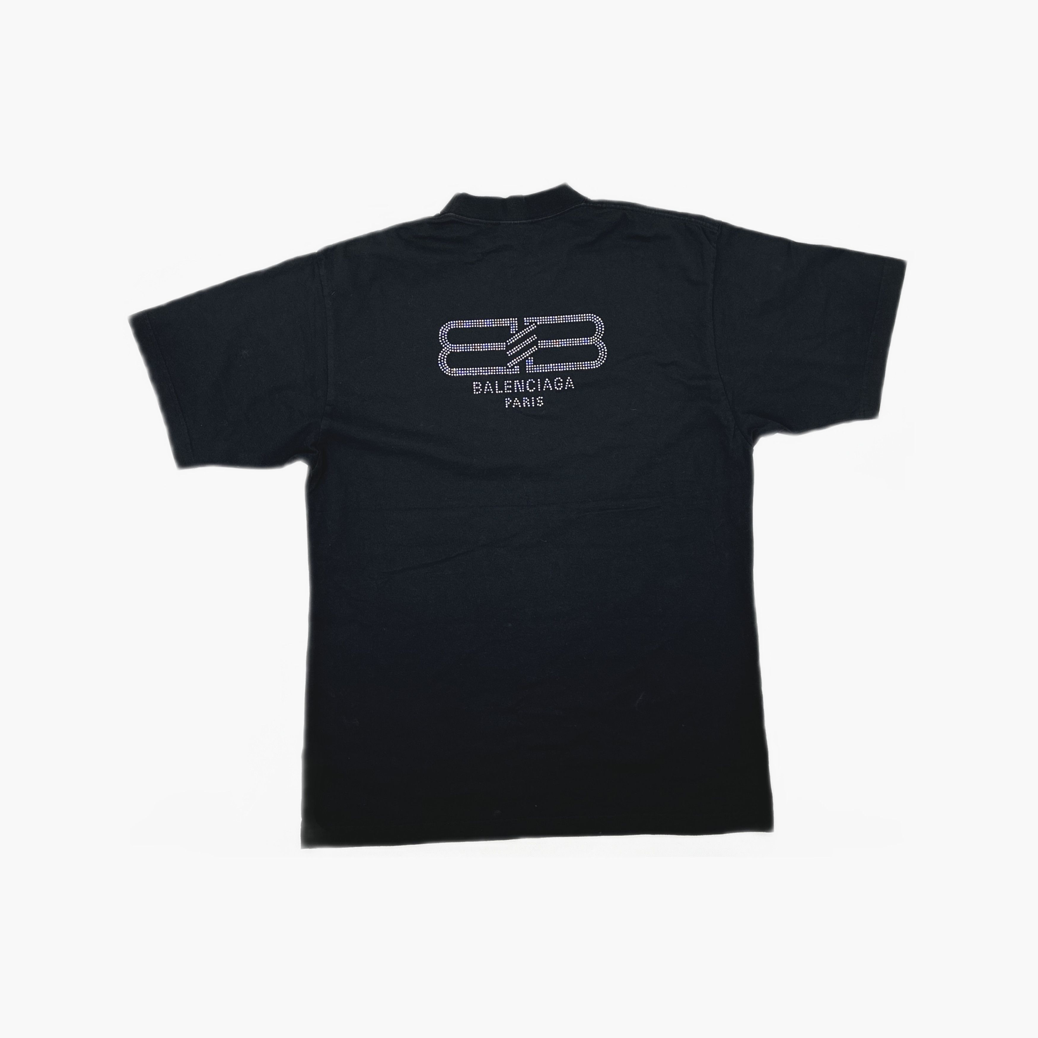 Balenciaga Balenciaga Rhinestone Logo T-Shirt Size S Size US S / EU 44-46 / 1 - 2 Thumbnail