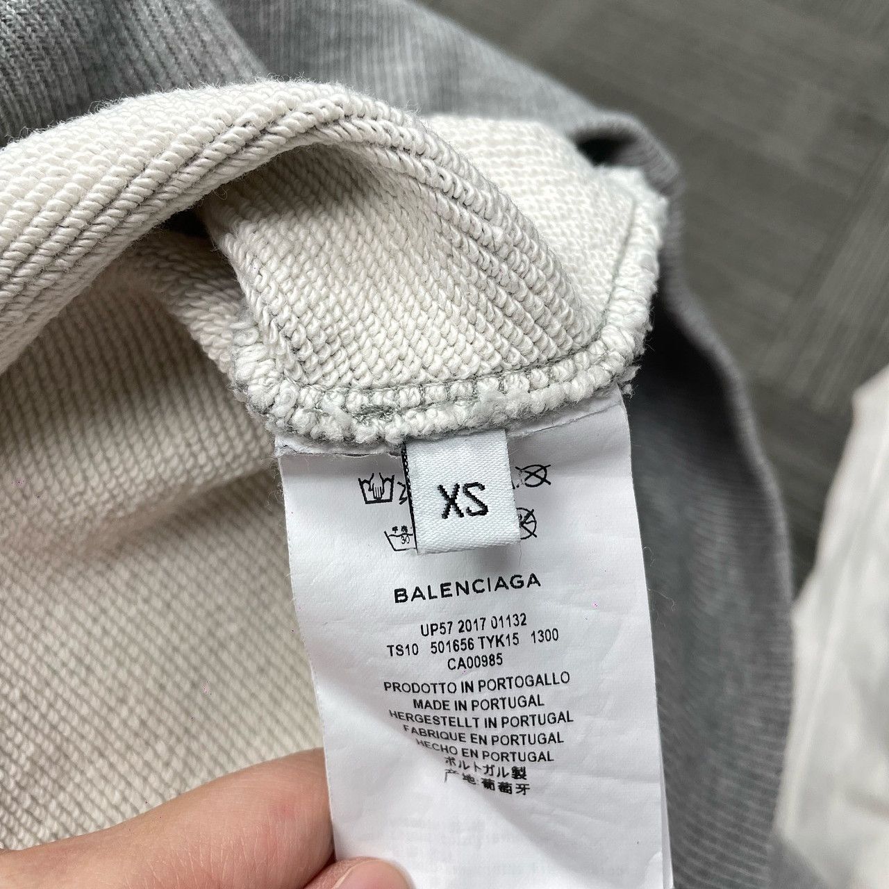 Balenciaga Balenciaga Logo Print Hoodie XS Size XS / US 0-2 / IT 36-38 - 4 Thumbnail