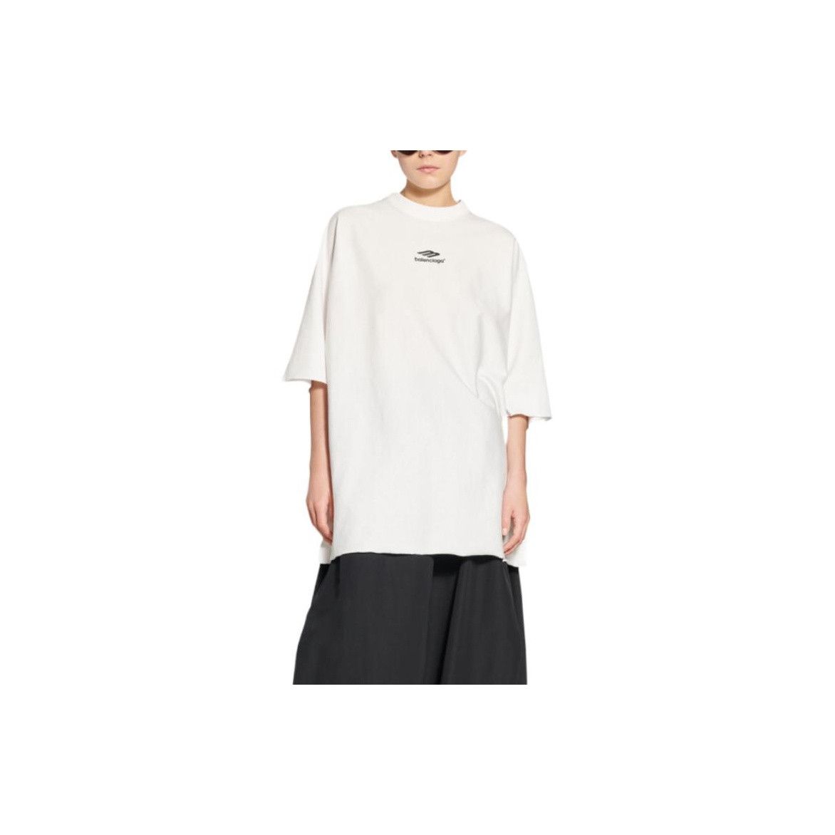 Balenciaga Balenciaga Logo Print Short Sleeve T-Shirt Size M Size US M / EU 48-50 / 2 - 7 Thumbnail