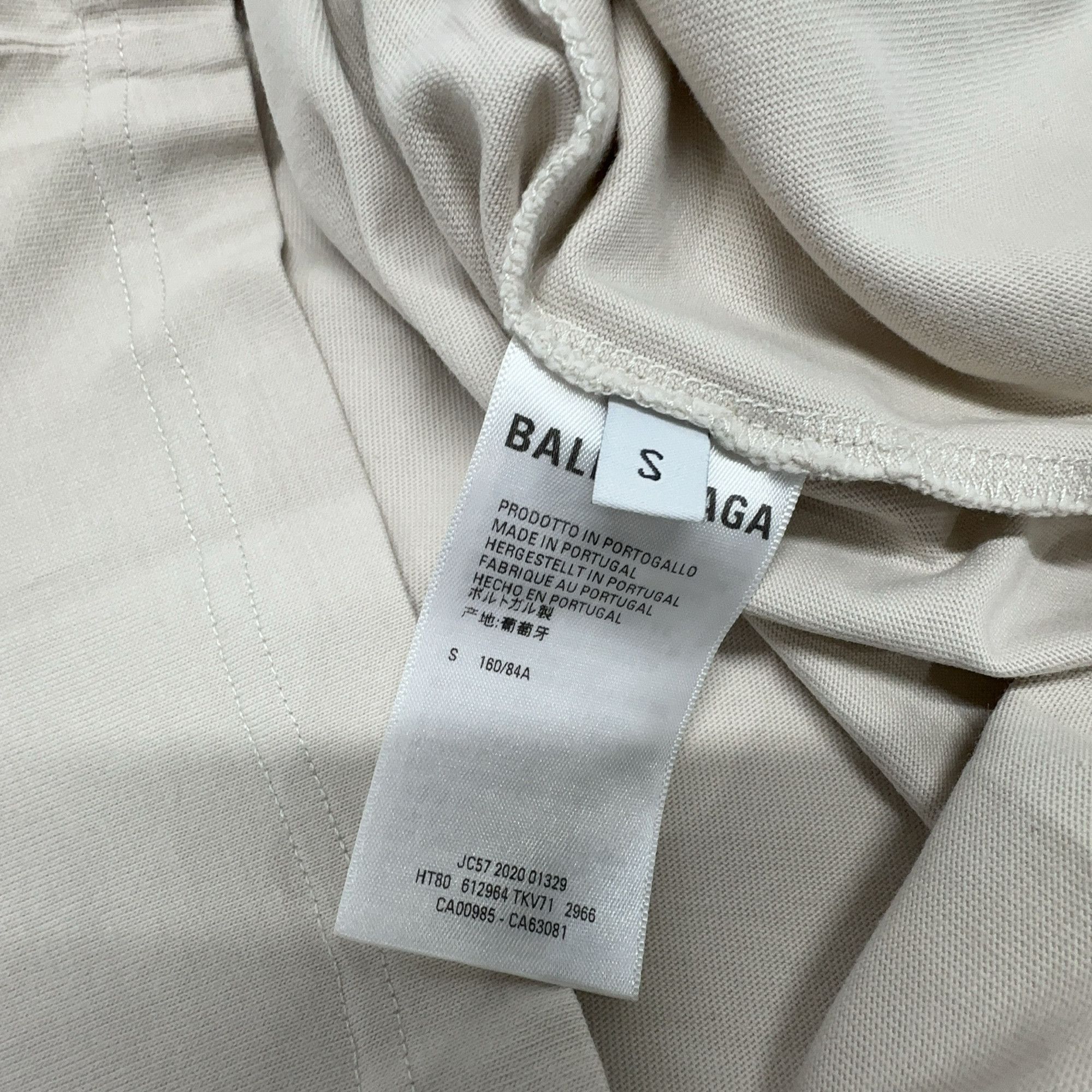 Balenciaga Balenciaga Crest Embroidery T-Shirt Size S Size US S / EU 44-46 / 1 - 4 Thumbnail