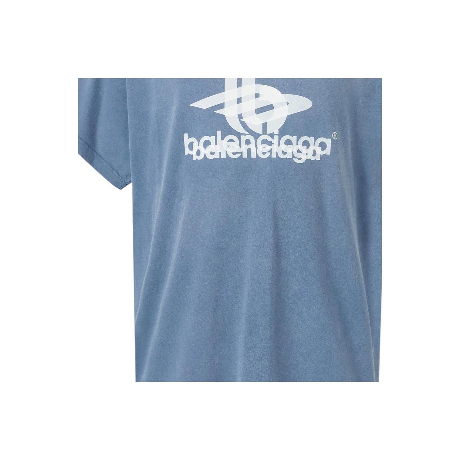 Balenciaga Balenciaga Logo Print T-Shirt Size L Size US L / EU 52-54 / 3 - 8 Thumbnail