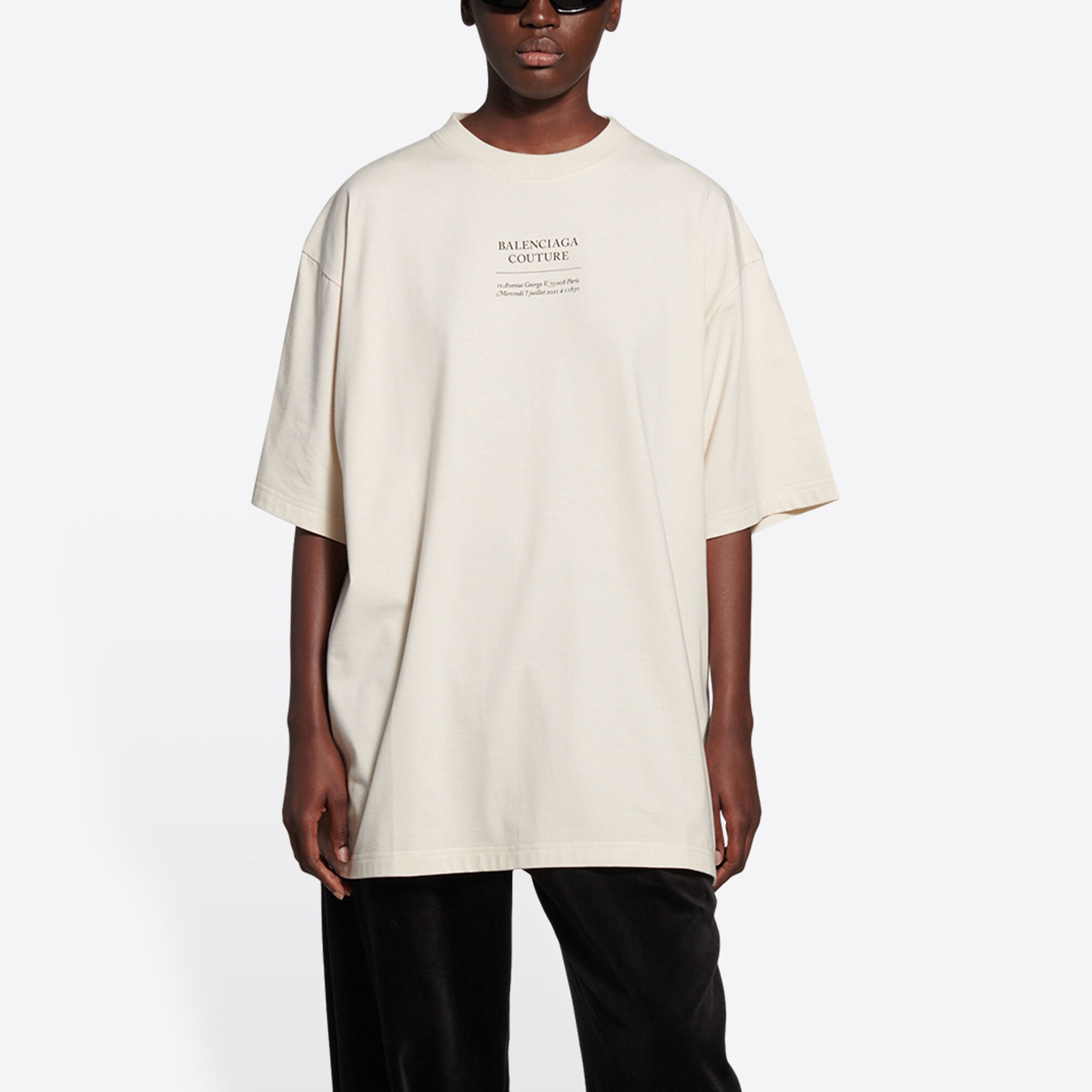 Balenciaga Balenciaga Couture Graphic Print T-Shirt Size XXS Size US XXS / EU 40 - 5 Thumbnail