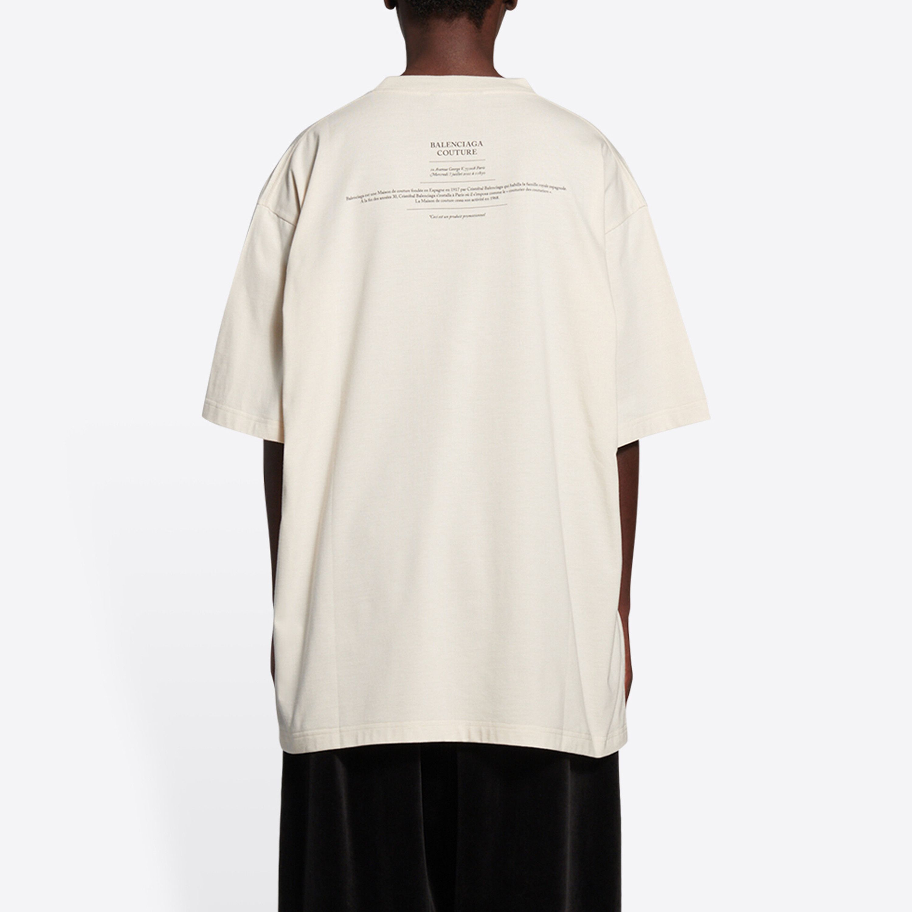 Balenciaga Balenciaga Couture Graphic Print T-Shirt Size XXS Size US XXS / EU 40 - 6 Thumbnail