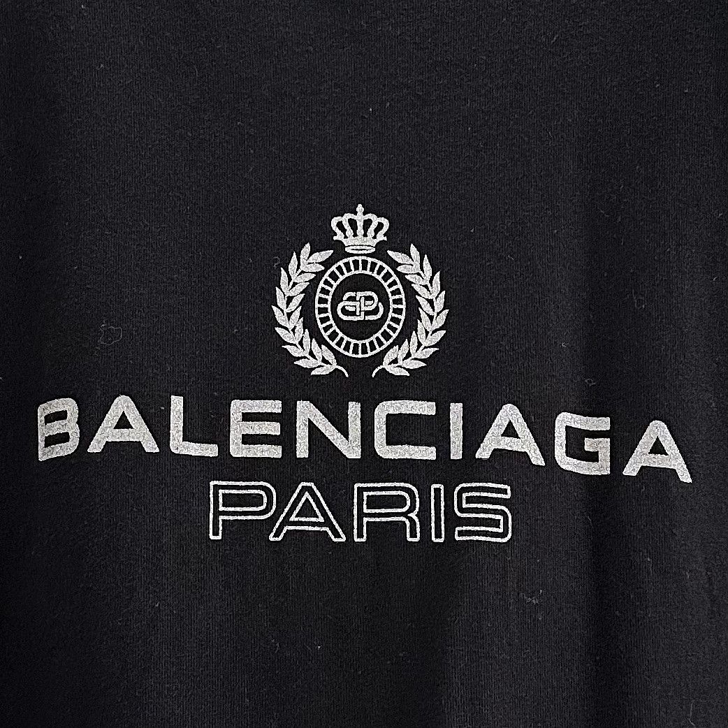 Balenciaga Balenciaga Crest Logo T-Shirt Size S Size S / US 4 / IT 40 - 9 Thumbnail