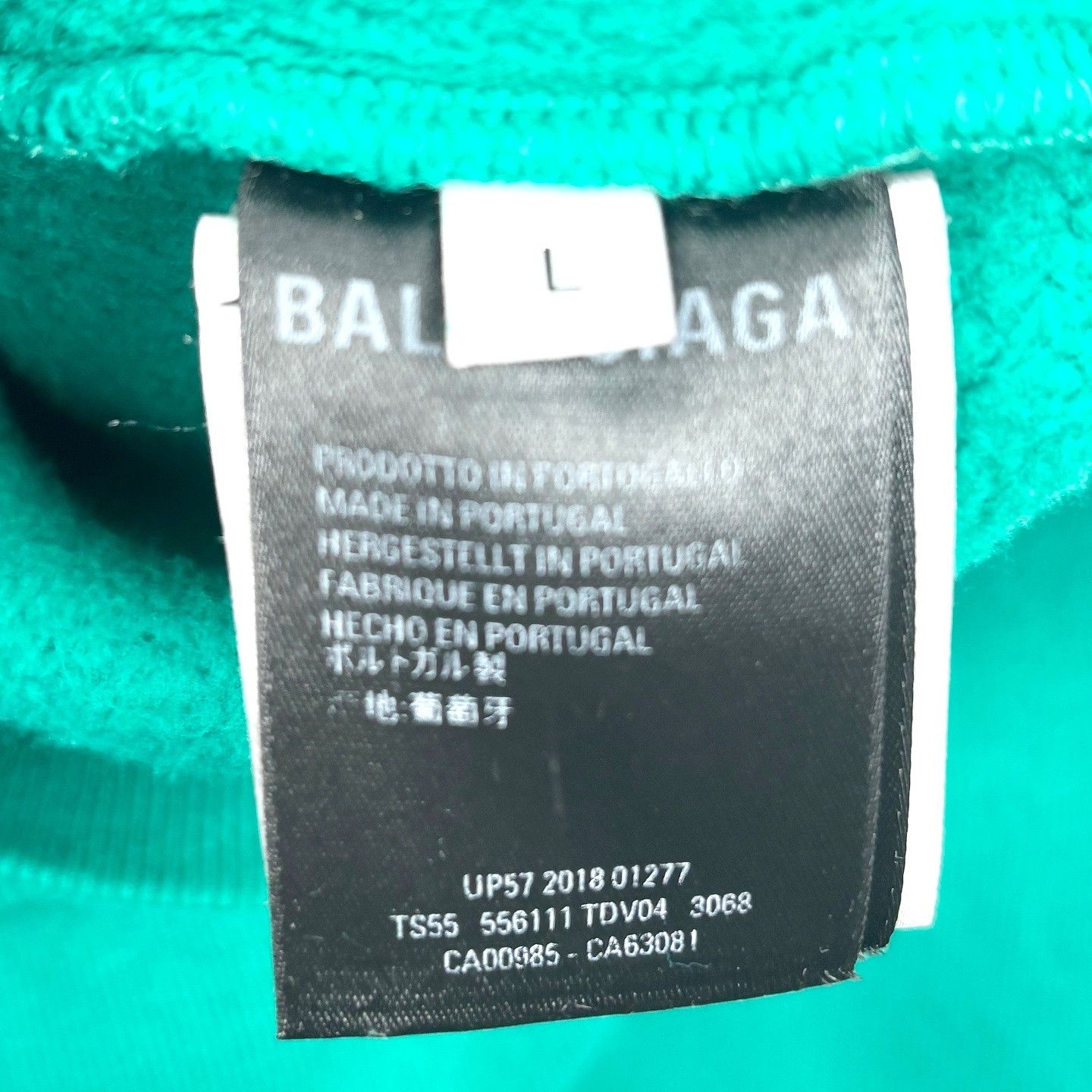 Balenciaga Balenciaga Wheat Logo Hoodie Size L Size L / US 10 / IT 46 - 4 Thumbnail