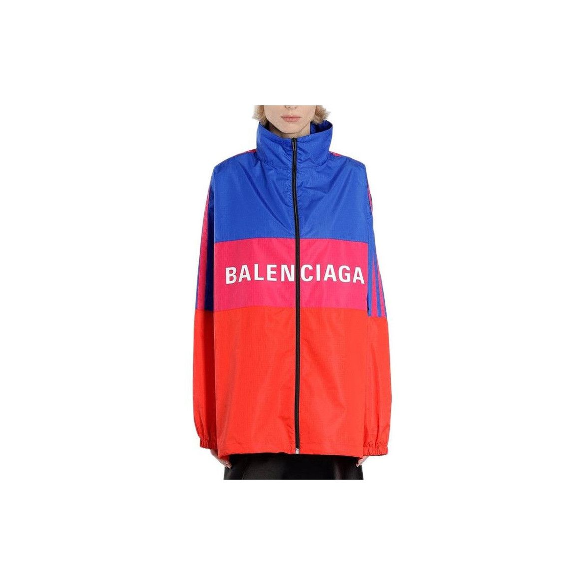Balenciaga Balenciaga Multi-Color Logo Zip Jacket Size 38 Size S / US 4 / IT 40 - 7 Thumbnail