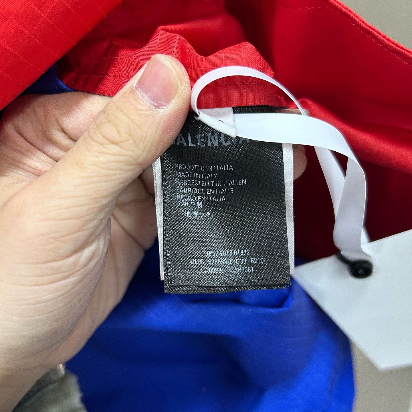 Balenciaga Balenciaga Multi-Color Logo Zip Jacket Size 38 Size S / US 4 / IT 40 - 4 Thumbnail