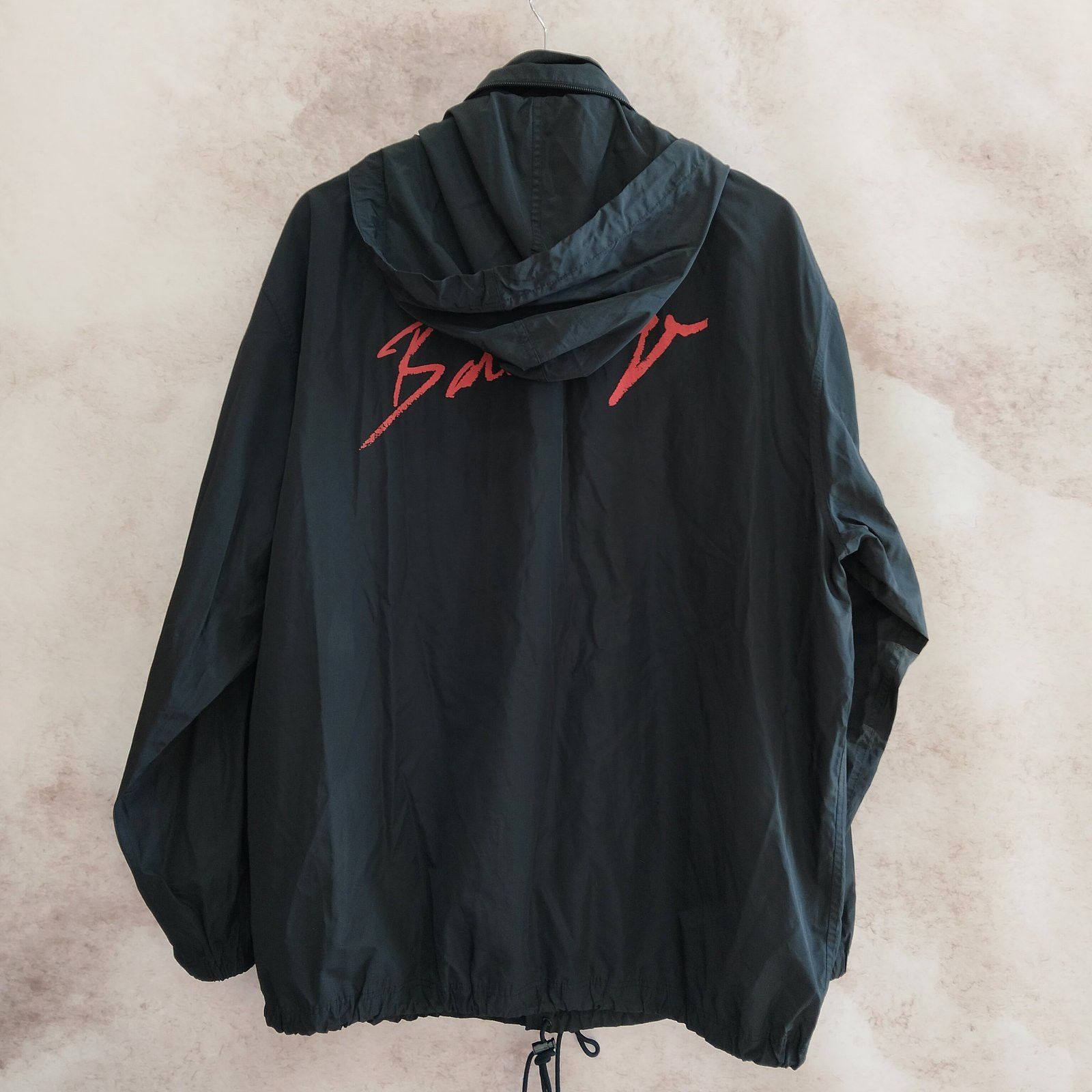 Balenciaga Balenciaga Logo Hooded Jacket Size 44 Size US S / EU 44-46 / 1 - 2 Thumbnail