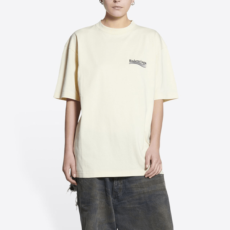 Balenciaga Balenciaga Political Campaign Logo T-Shirt Size XS Size XS / US 0-2 / IT 36-38 - 9 Thumbnail