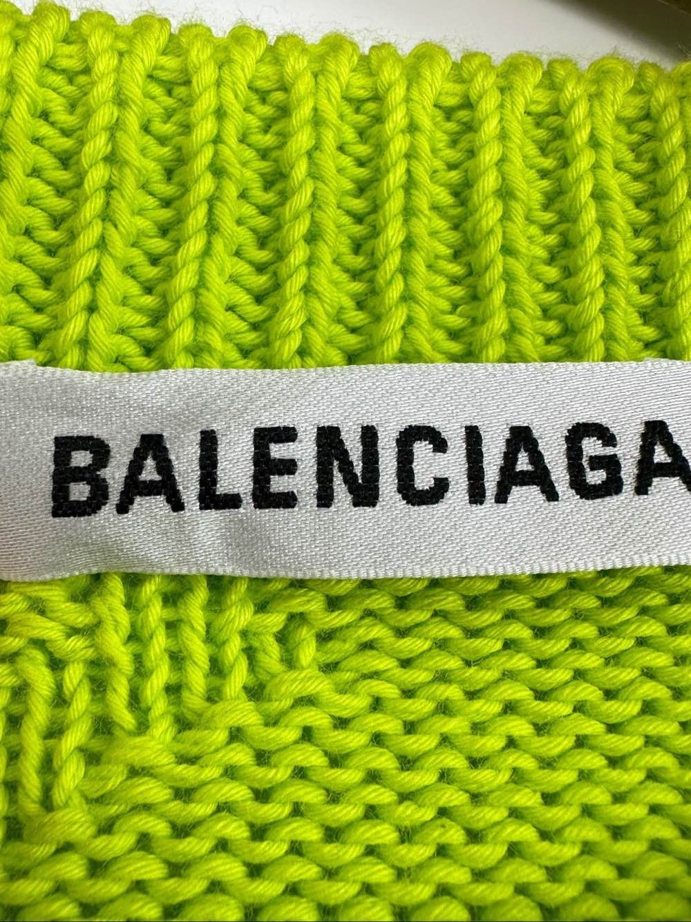 Balenciaga Balenciaga Logo Jacquard Sweater Size XS Size XS / US 0-2 / IT 36-38 - 3 Thumbnail
