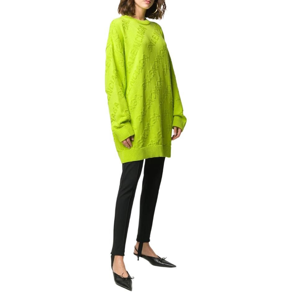 Balenciaga Balenciaga Logo Jacquard Sweater Size XS Size XS / US 0-2 / IT 36-38 - 7 Thumbnail