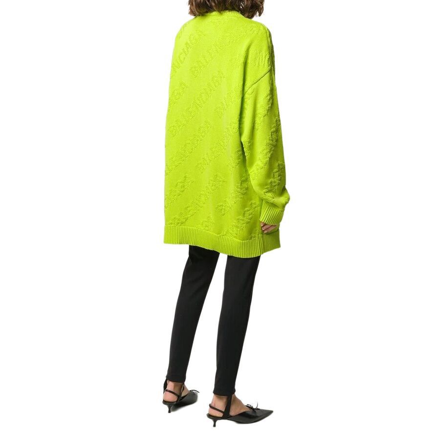 Balenciaga Balenciaga Logo Jacquard Sweater Size XS Size XS / US 0-2 / IT 36-38 - 6 Thumbnail