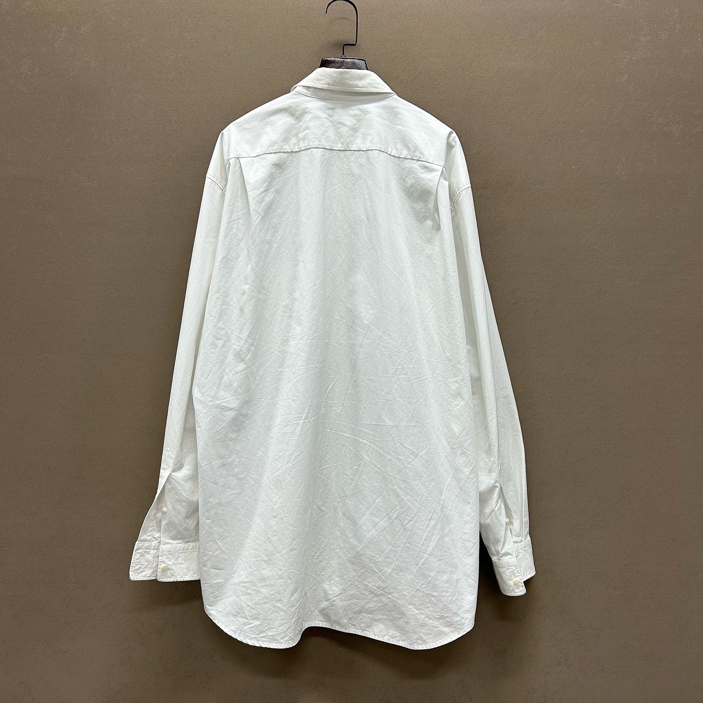 Balenciaga Balenciaga Logo Embroidered Cotton Shirt Size 38 Size US S / EU 44-46 / 1 - 2 Thumbnail