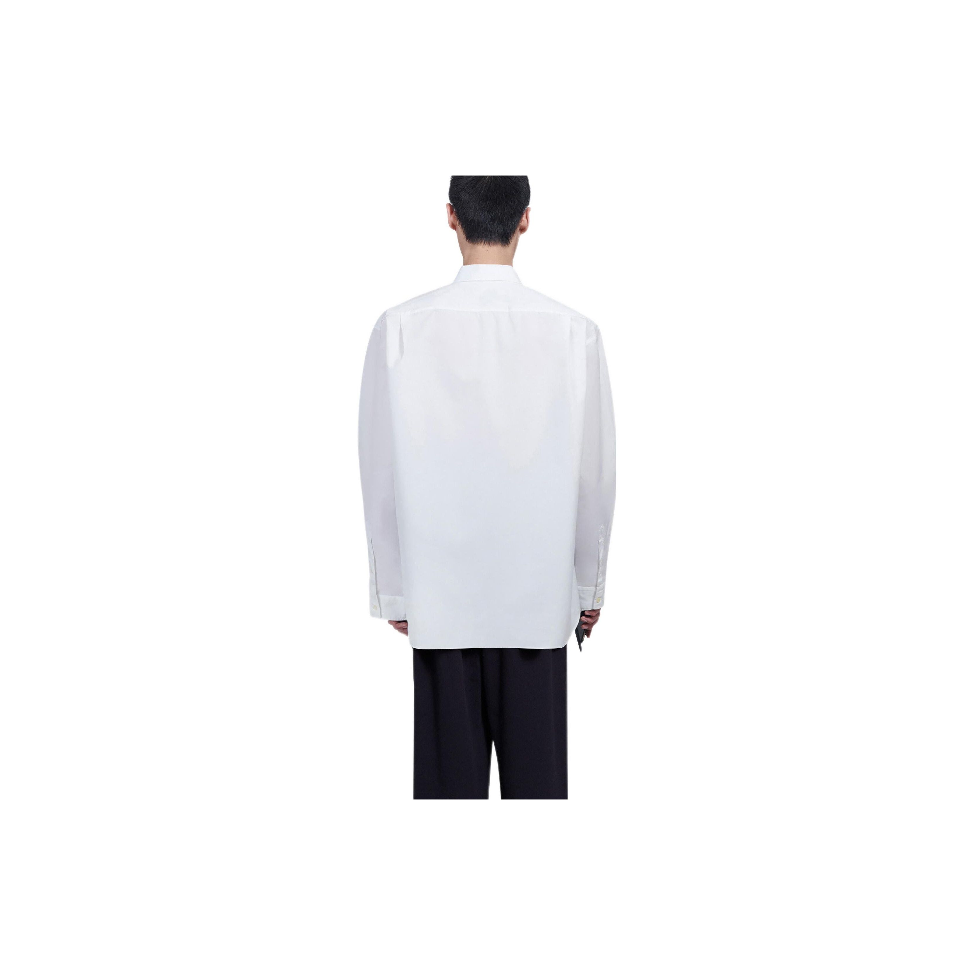 Balenciaga Balenciaga Logo Embroidered Cotton Shirt Size 38 Size US S / EU 44-46 / 1 - 9 Thumbnail