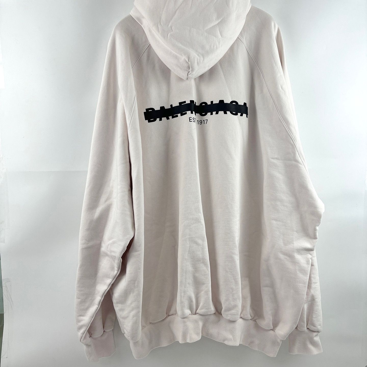 Balenciaga Balenciaga Pink Unifit Hoodie Size M Size US M / EU 48-50 / 2 - 2 Thumbnail