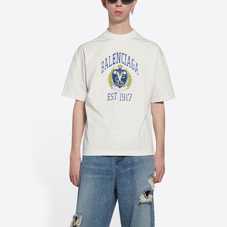 Balenciaga Balenciaga Est. 1917 Logo T-Shirt Size XXS Size US XXS / EU 40 - 7 Thumbnail