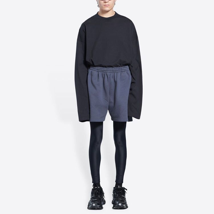 Balenciaga Balenciaga Logo Jersey Shorts Size M Size US 32 / EU 48 - 6 Thumbnail