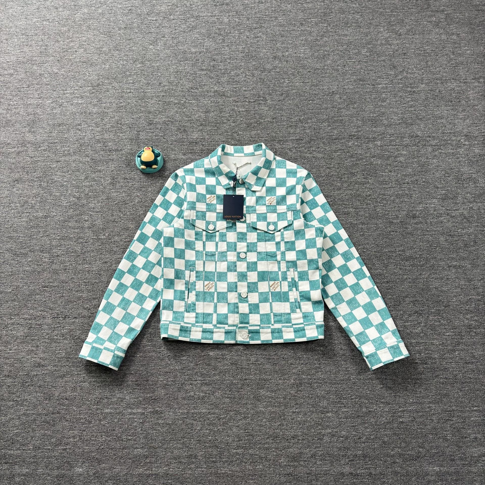 Louis Vuitton Louis Vuitton Damier Denim Jacket 46 Size US S / EU 44-46 / 1 - 2 Thumbnail