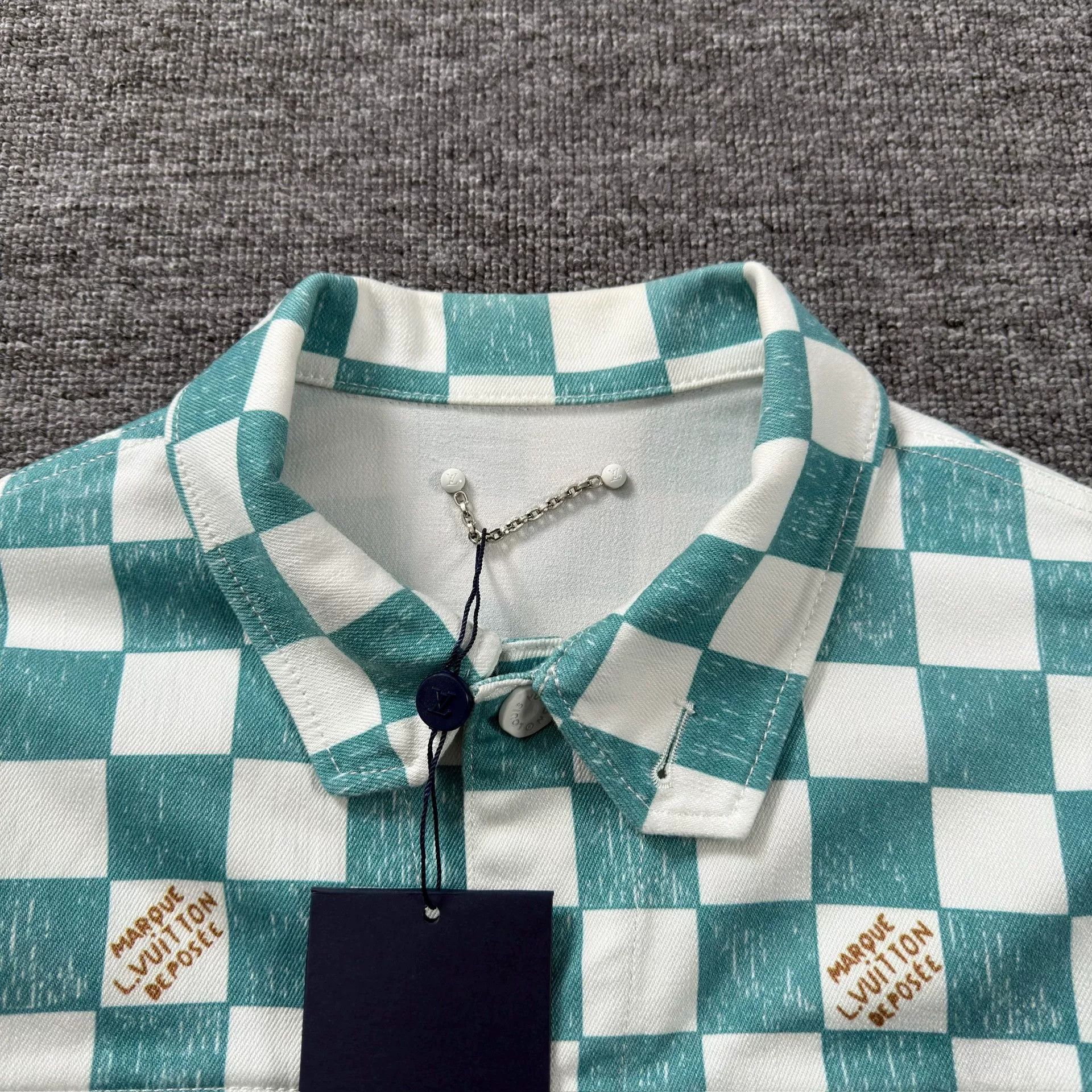 Louis Vuitton Louis Vuitton Damier Denim Jacket 46 Size US S / EU 44-46 / 1 - 3 Thumbnail
