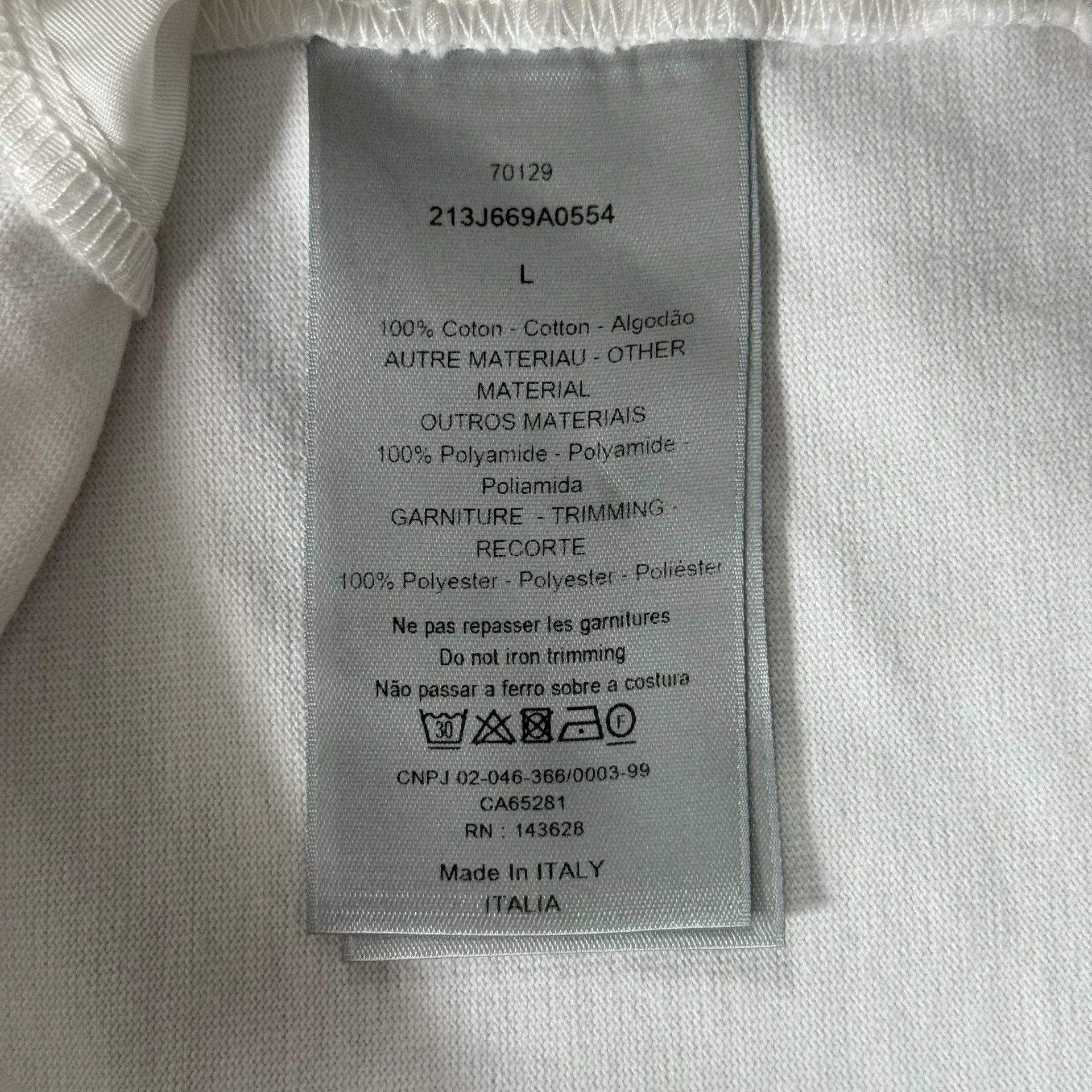 Dior × Sacai Dior x Sacai Hybrid Pocket T-Shirt Size L Size US L / EU 52-54 / 3 - 7 Thumbnail